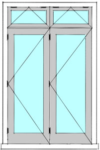 Bi fold door 2L _ toplite